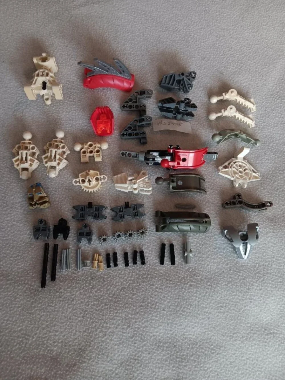 48 Pcs LEGO Bionicle Parts Lot